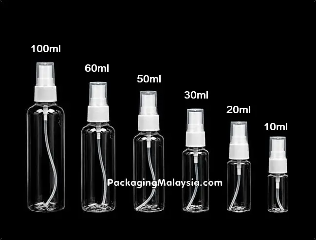 Pemborong botol plastik spray di Malaysia - AC122