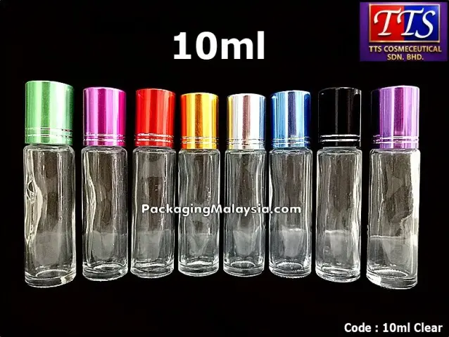 10ml clear botol minyak wangi roll on