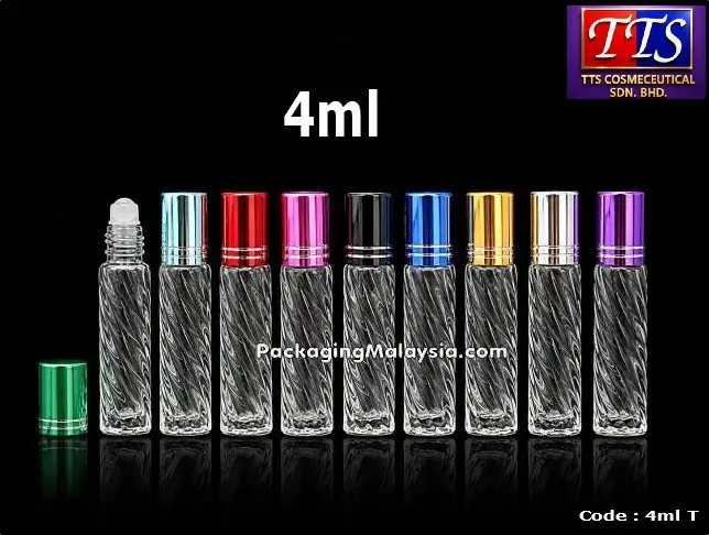 4ml t spiral botol minyak wangi roll on