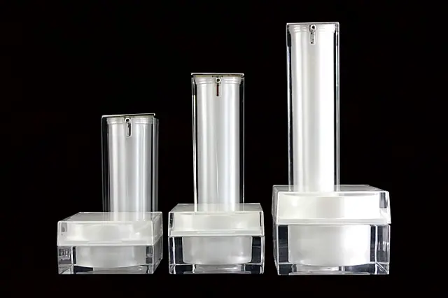 Botol acrylic untuk pembungkusan produk