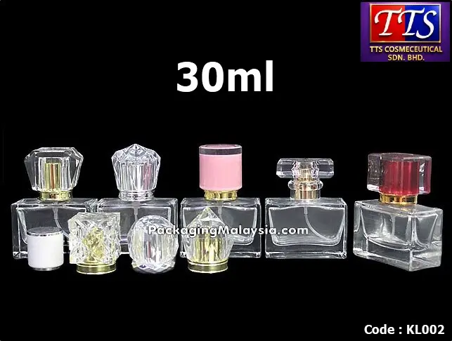 KL002 30ml botol minyak wangi spray press clip
