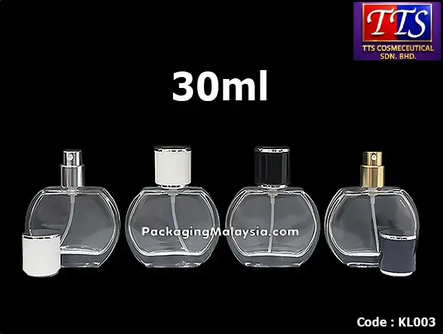 kl003 30ml botol perfume spray screw