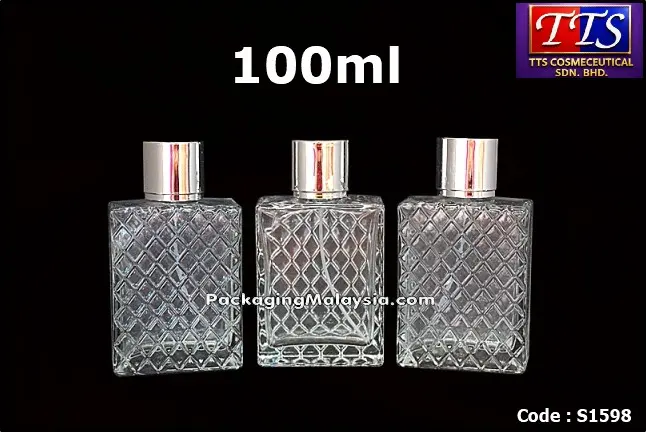 S1598 100ml botol minyak wangi spray screw