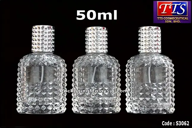S3062 50ml botol perfume spray screw