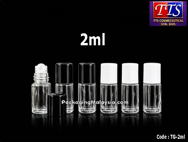 TG 2ml clear botol minyak wangi roll on