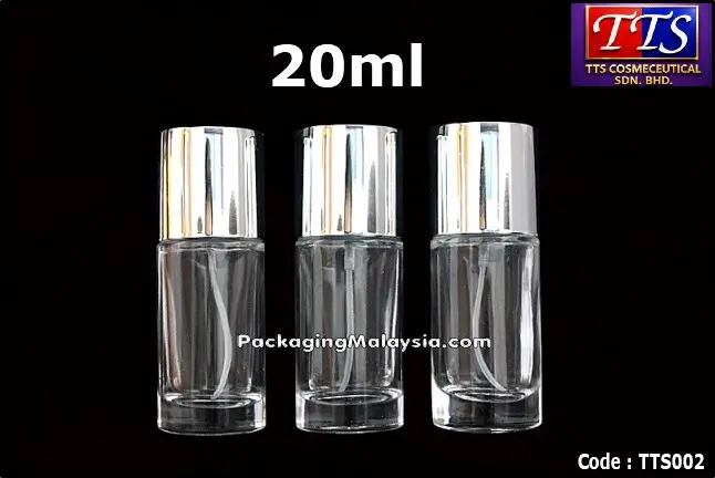 TTS002 20ml botol minyak wangi spray screw