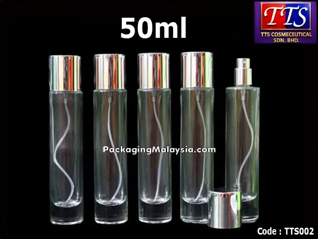 TTS002 50ml botol perfume spray screw