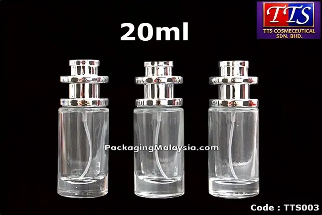 TTS003 20ml botol minyak wangi spray screw