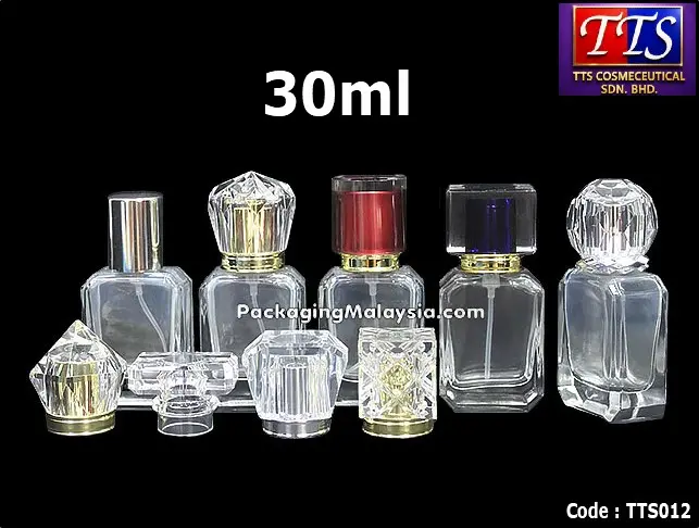 TTS012 30ml botol minyak wangi spray press clip