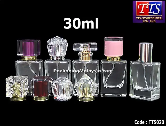 TTS020 30ml botol perfume spray press clip
